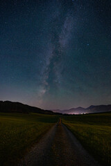 Sternenhimmel Hochschwab Gebiet - Hochsteiermark - Milchstraße