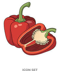 Pumpkin social media post and food vector design