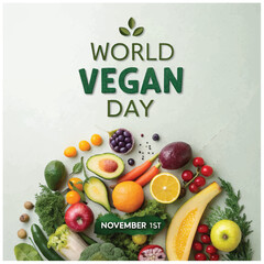 World Vegan Day promotes compassionate lifestyle choices encouraging sustainability health and animal welfare
