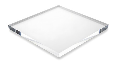 Clear Acrylic Square Sheet for Crafts.