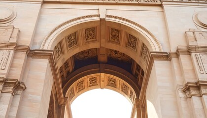 Obraz premium Intricate Archway Detail with Geometric Patterns.
