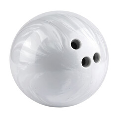 Bowling Ball: A close-up, professional studio shot of a pristine bowling ball. This image captures the smooth, lustrous texture and perfect form of the ball, highlighting its ready-to-roll appeal. 
