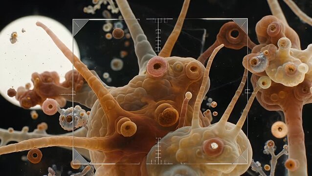 View of Glial Cells Including Microglia