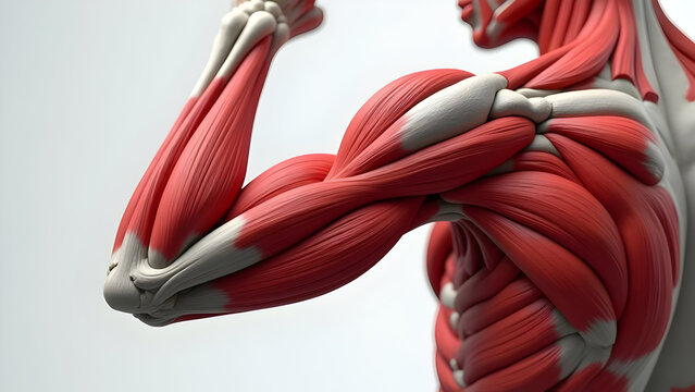 Anatomical Study Pronounced Detail Intricate Precision