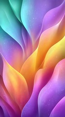Vibrant abstract wave pattern with colorful gradients, artistic background, copy space
