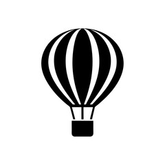 Obraz premium Simple silhouette of a helicopter in flight