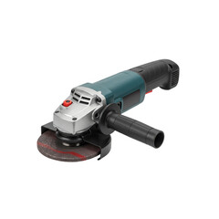 Angle grinder isolated on transparent background