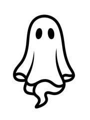 Friendly Ghost Illustration