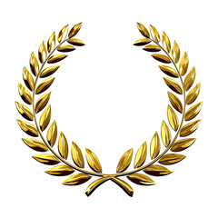 Gold laurel wreath (1)
