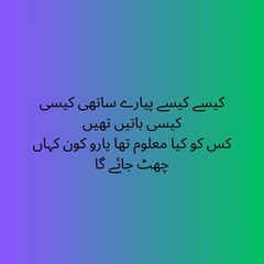 Best Urdu Poetry on Grief, Loneliness, and Self-Reflection | Sad Shayari Quotes in Urdu | Heart Touching Urdu Lines for Life, Emotions, and Status Updates