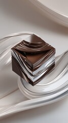 Ultra Clear Minimalist Product Poster Design with Distinct Texture