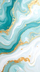 Abstract swirling marble design