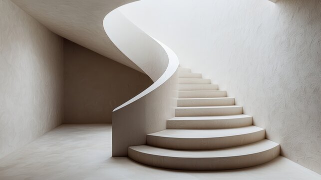 Architectural design featuring innovative spatial geometry with minimalist aesthetics, refined textures, and functional lighting integration for modern interiors