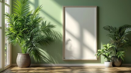 Professional interior design aesthetics featuring botanical composition, sustainable materials, and innovative lighting for enhanced ambiance and tranquility