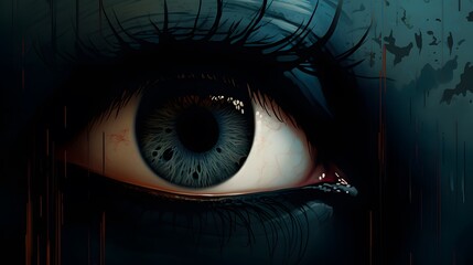 Surreal Representation Of A Perfect Eye