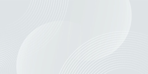 White geometric abstract background overlap layer on bright space with lines effect decoration.eps10 vector