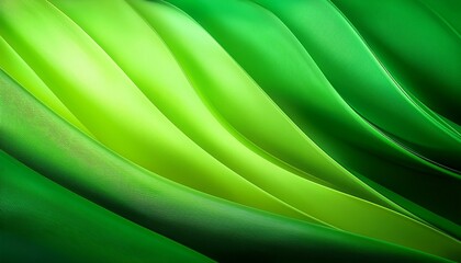 Obraz premium Bright Lime Green Abstract Background With Smooth Gradients And Vibrant Harlequin Tones Creating An Energetic And Minimalist Atmosphere