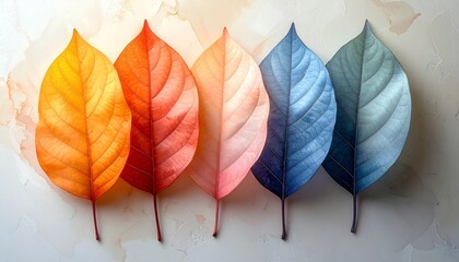 colorful autumn leaves