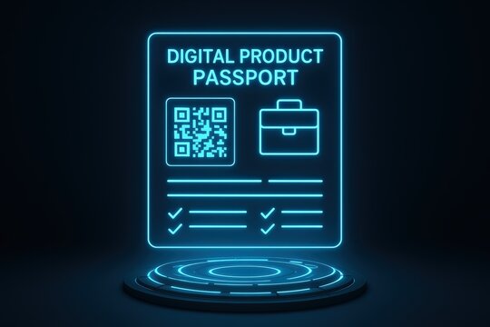 Digital Product Passport Holographic Interface Concept