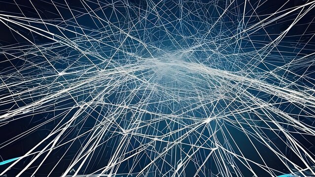 Interwoven Paths of Light - Powered by Adobe