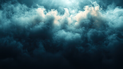 Fototapeta premium Dramatic cloud formation sky nature photography atmospheric conditions aerial view visual serenity