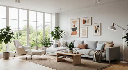 modern living room interior