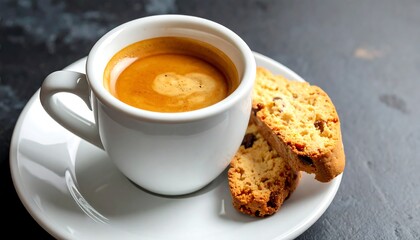 Espresso and Biscotti Still