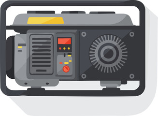 Portable electric generator for power supply during outage situation