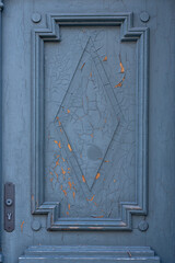 old door in the old building