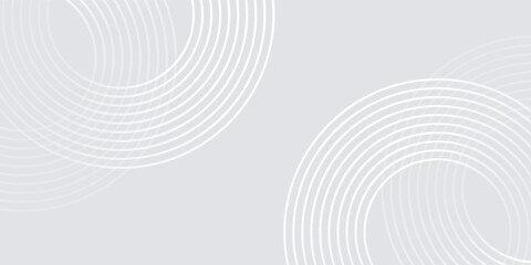 Abstract white glowing geometric lines on gray background illustration. Eps 10