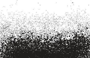 spray painted detail in black on transparent. Abstract graffiti stroke effect for grunge art, street design, and creative modern illustration. Bold spray texture backdrop.