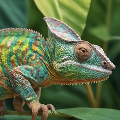 green lizard, chameleon, lizard.green lizard.