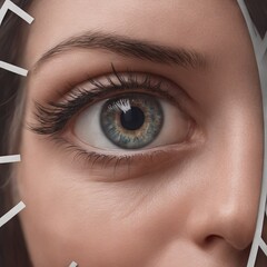 eye with woman. woman a beautiful eyes and an eye.eye eye.