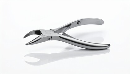 Obraz premium Orthodontic Pliers Mockup Isolated on White