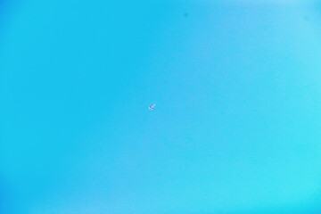 Multicolored sky background. High clouds in the summer sky. Meteorological observations of the sky.