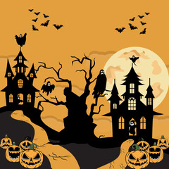 halloween vector illustration