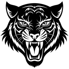 tiger head vector