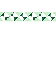 green ribbon border