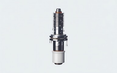 Spark plug isolated on white background