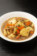 豆腐のカレー煮