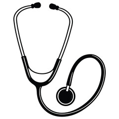 Medical equipment&mdash;stethoscope.