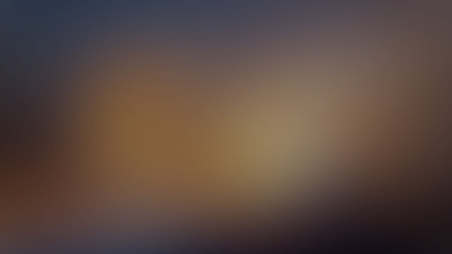 Soft focus abstract background with warm brown and dark blue tones texture bokeh