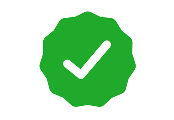 Green Tick Mark Icon – Right Symbol, Validation, Approved, Completed Task, Success Icon