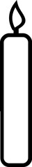 Obraz premium Birthday Element Outline