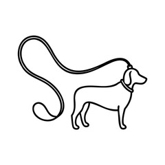 Vector Illustration Of A Dog