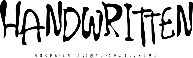 Handwritten Font – Playful Casual Hand Lettering Typeface for Creative Design and DIY Projects