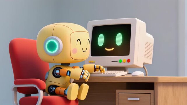 Mini robot using a PC