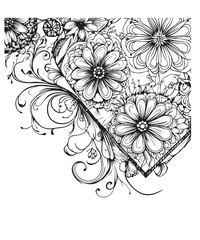 floral design element