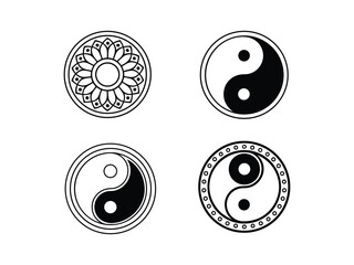 yin yang symbols