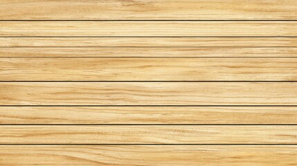 Naklejka premium A close-up view of several wooden planks laid out in a linear arrangement. The natural grain patterns and warm hues of the wood are highlighted by the soft daylight.